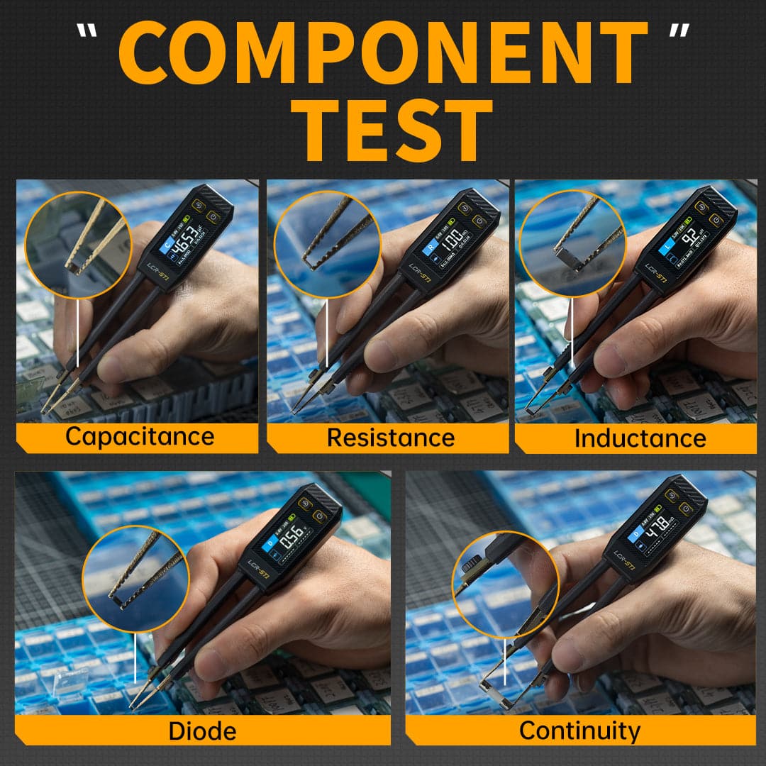 Testeur des composant FNIRSI FNIRSI® LCR-ST1 Multifonction