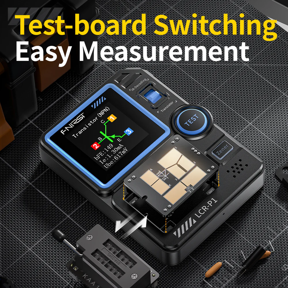 testeur des composant FNIRSI LCR-P1 Multifonction