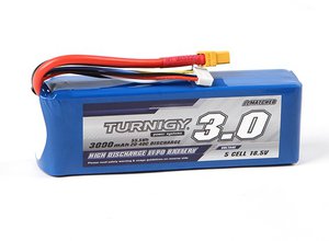 Batterie LIPO Turnigy 3000mAh 5S 20C Lipo Pack With XT60