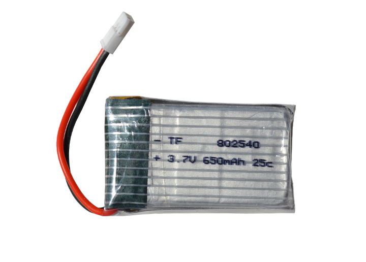 Batterie Lipo 25C 3,7V 650mAh 802540