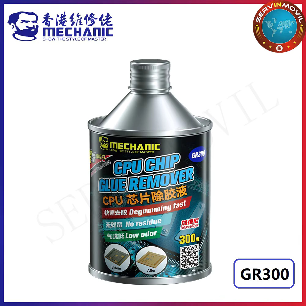 MECHANIC GR300-Dissolvant de colle pour puce CPU IC pour nettoyant écologique  de circuit imprimé