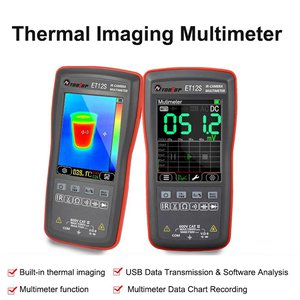 Multimètre 2 en 1 Caméra d'imagerie thermique , écran tactile 2.8 pouces, IR ET12S