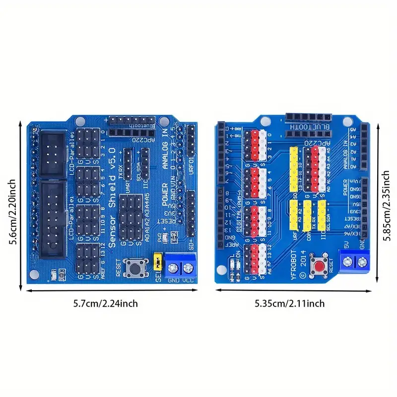 Carte d'extension de capteur V5, pour Arduino UNO R3