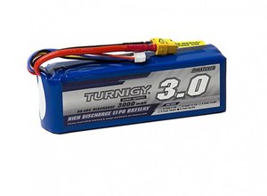 Batterie LIPO Turnigy 3000mAh 6S 30C Lipo Pack w/XT-60