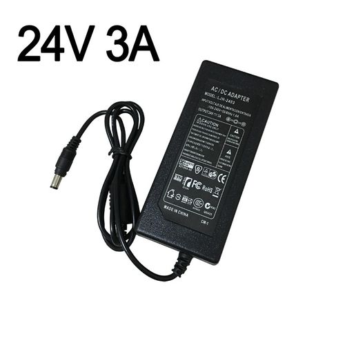 Chargeur adaptateur -Power adapter  24V 3A AC DC