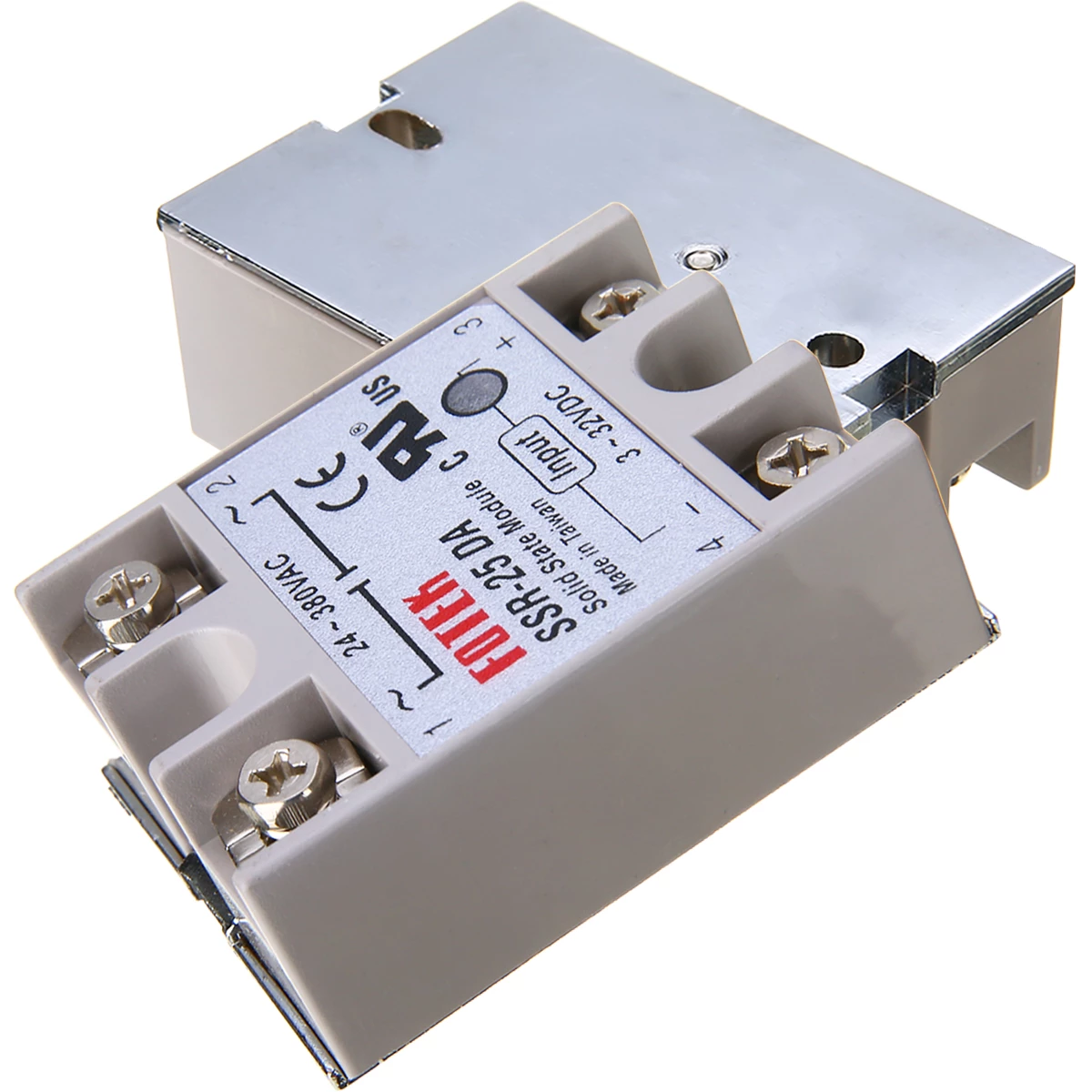 Module relais  statique semi-conducteurs, régulateur de température 24V-380V 40a 250V/25a 250V/ 60a 250V