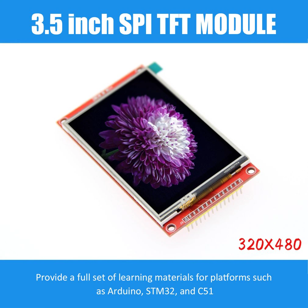 LCD TFT LCD Couleur 3.5 pouces tactile