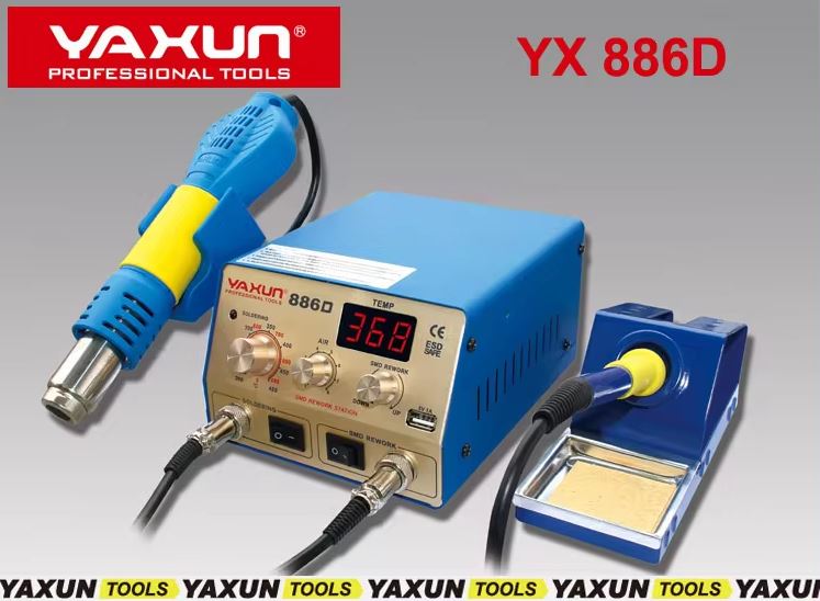 Station Fer A Souder Air Chaud YAXUN 886D