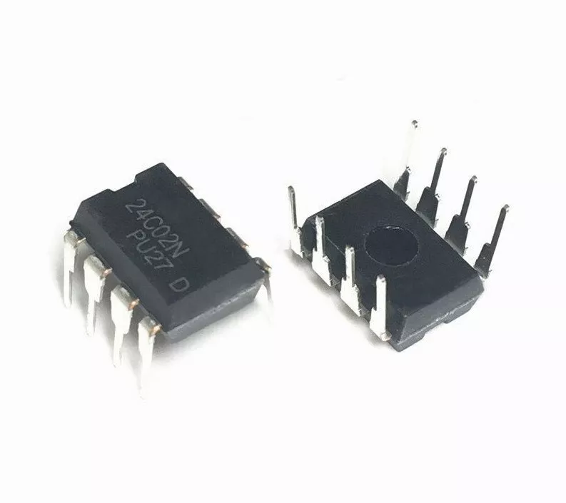 EEPROM DIP mémoire IC  24C01 24C02 24C04 24C08 24C16 24C32 24C64 24C128