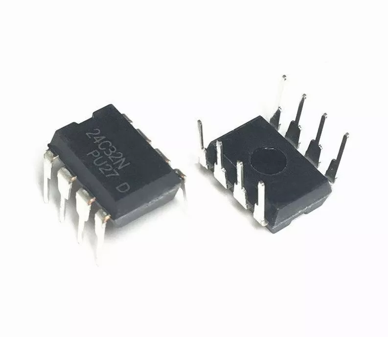 EEPROM DIP mémoire IC  24C01 24C02 24C04 24C08 24C16 24C32 24C64 24C128