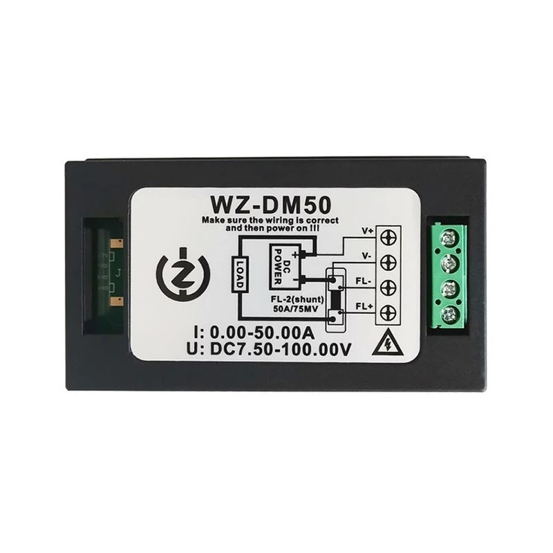 WZ-DM20 /50 /100  Voltmètre, ampèremètre, 100V , 20 A 50 A 100 A, compteur d'énergie électrique
