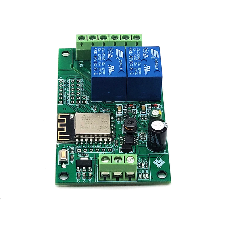 Module de relais WIFI ESP8266 2 canaux 5V/8-80V