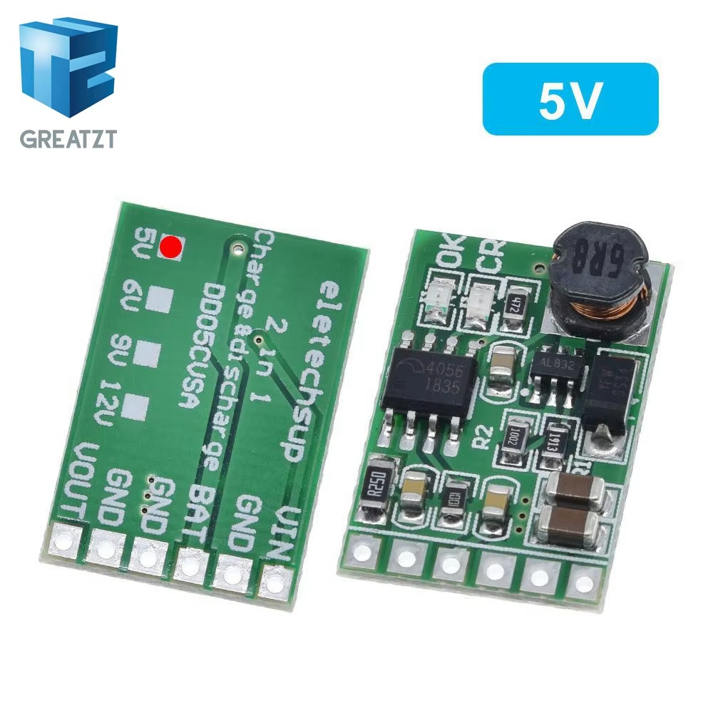 Module de charge de batterie au lithium pour panneaux solaires 5V 12V élévateur