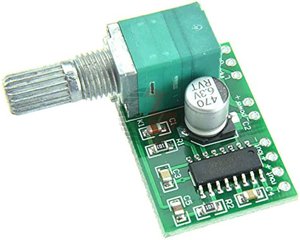 Mini carte amplificateur audio stéréo numérique 5V PAM8403 2x3W avec potentiometre