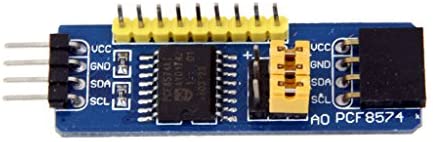 module Multiplexeur gpio pcf8574t i2c 8 bits pcf8574 bleu