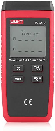 Thermometre digital UNI-T UT320D double canal, -50 °C-1300 °C