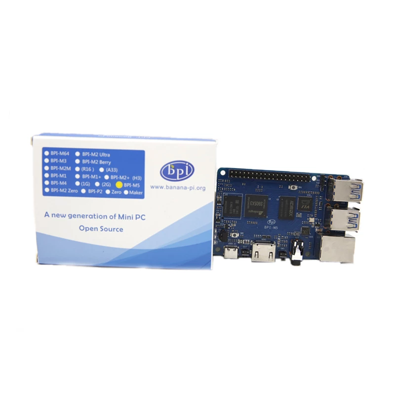 Kit Banana Pi BPI-M5 Core Cortex-A55 4 Go RAM 16 Go
