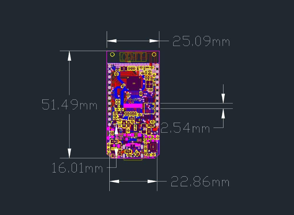 T-Display Carte de développement ESP32 ++ écran LCD 1,14 Pouces