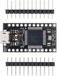 arduino pro micro atmega32u4 black
