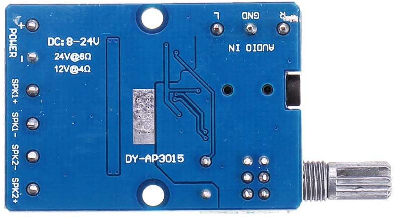 Amplificateur audio DY-AP3015 DC 8-24V 30W X 2