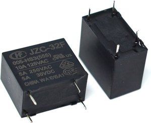 Relais de puissance JZC-32F 005-HS35(555) 10A