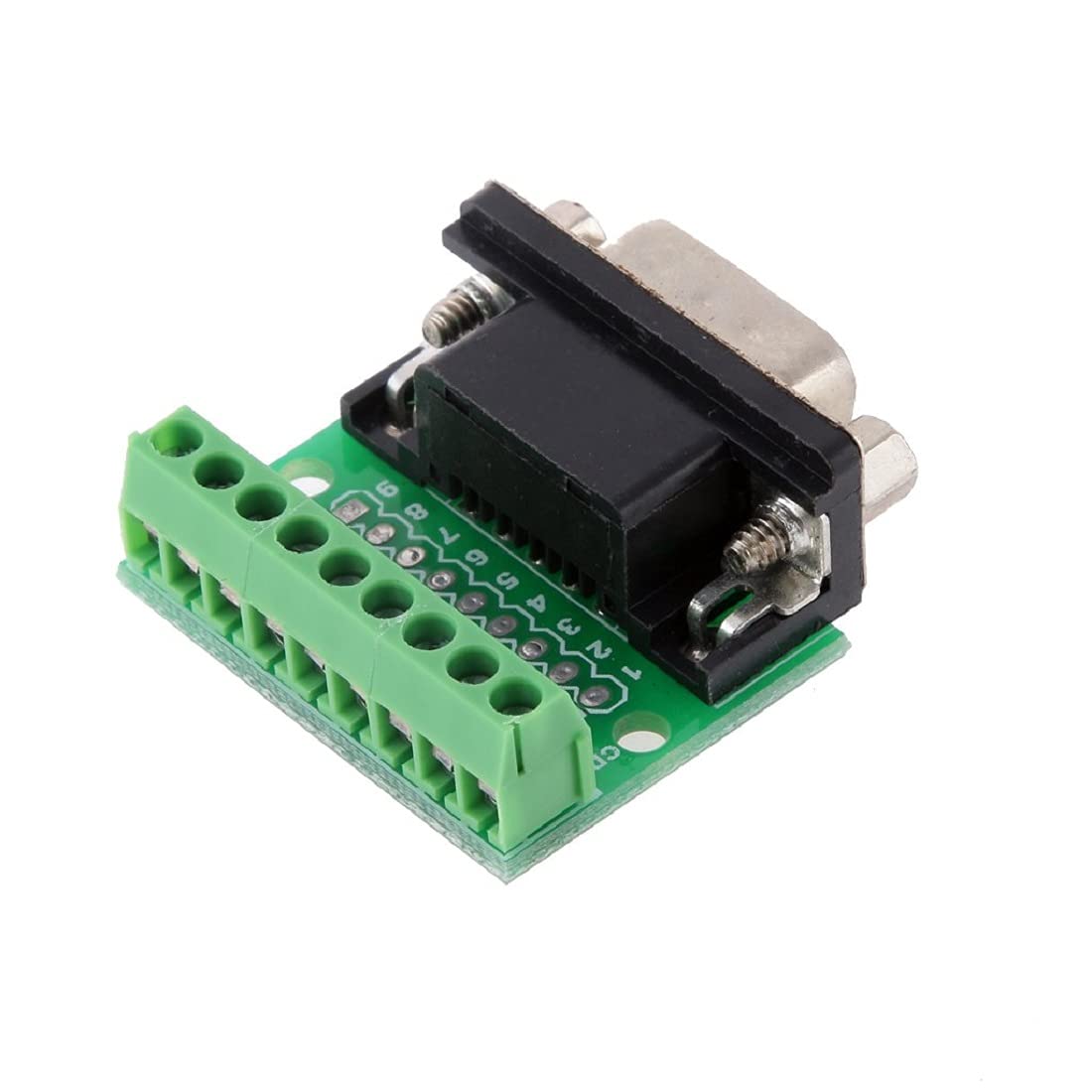 DB9 RS232 Adaptateur male a 9 Position Terminal