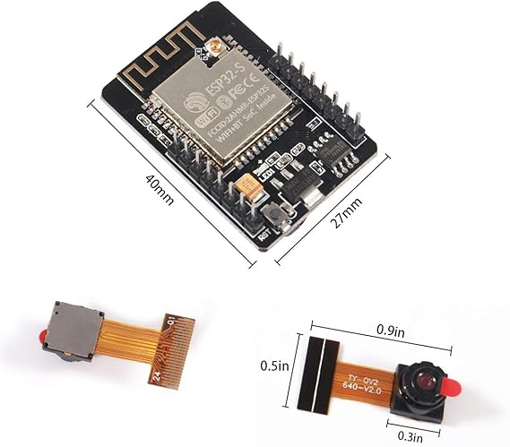 ESP32 CAMERA + SUPPORT DE PROGRAMATON