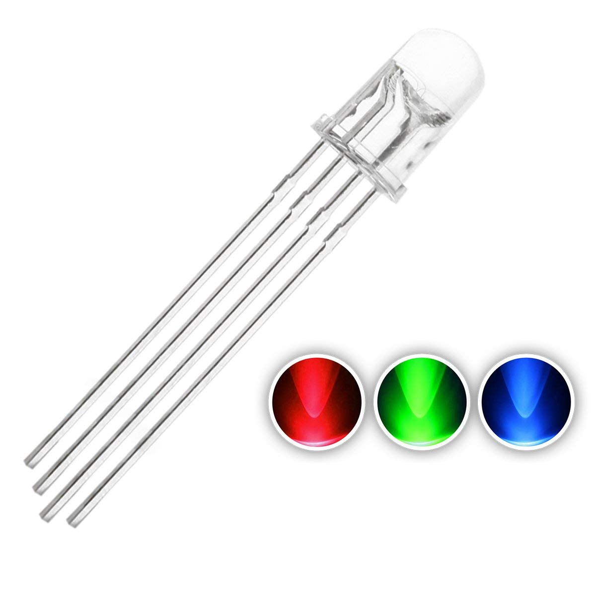 Diode LED RGB 4 Pin 5mm