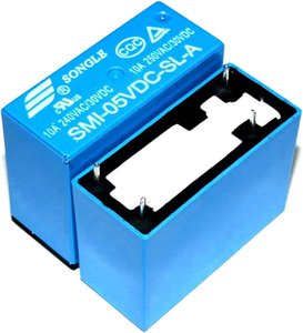 Relais SMI-05VDC-SL-A / SMI-12VDC-SL-A / SMI-24VDC-SL-A : 5V 12V 24V 10A 8 PATTES