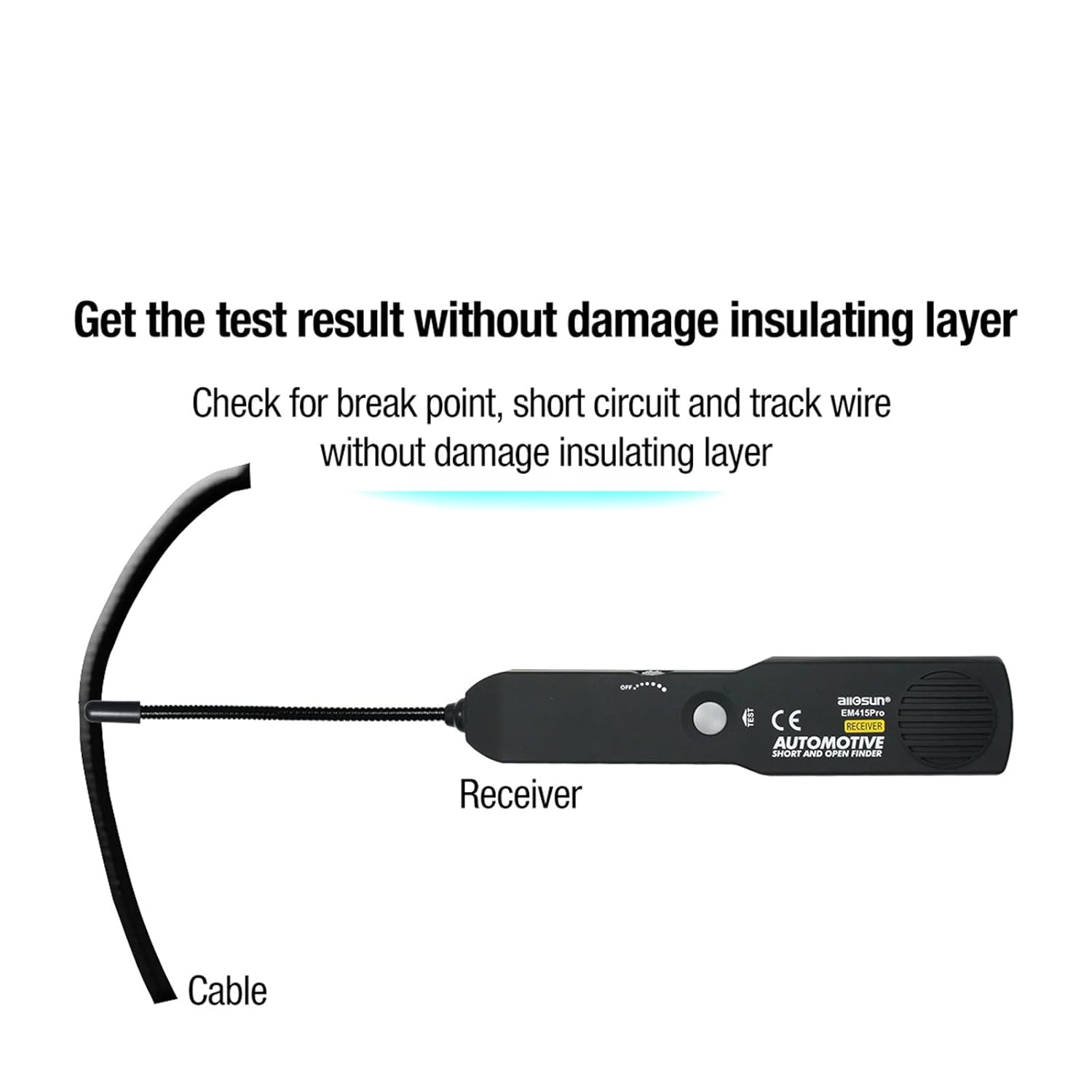 EM415PRO Detecteur Court Circuit Testeur de Rupture de Fil de Voiture