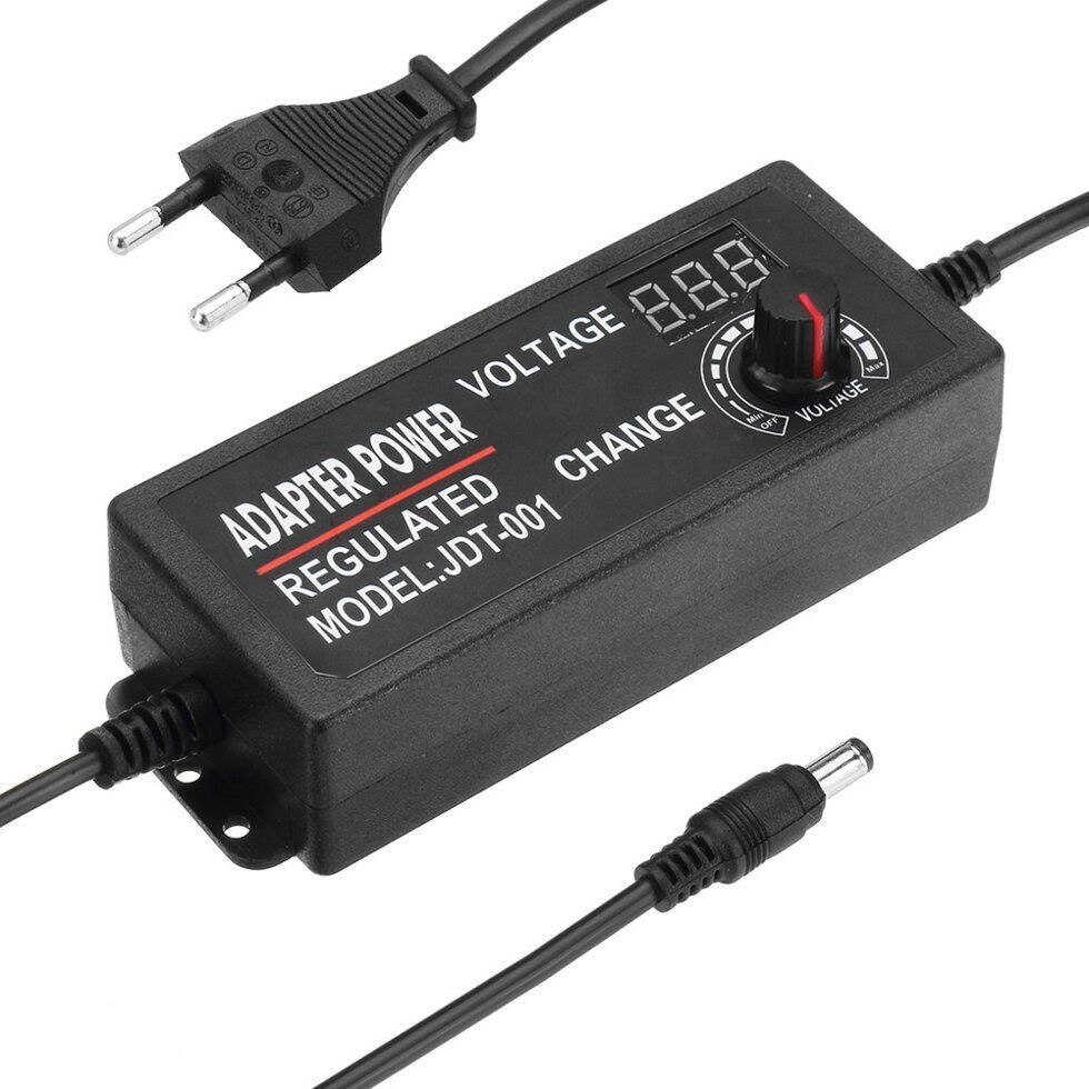 chargeur adaptateur DC ADJOUSTABLE 3V vers 24V 3A JNT-2403000