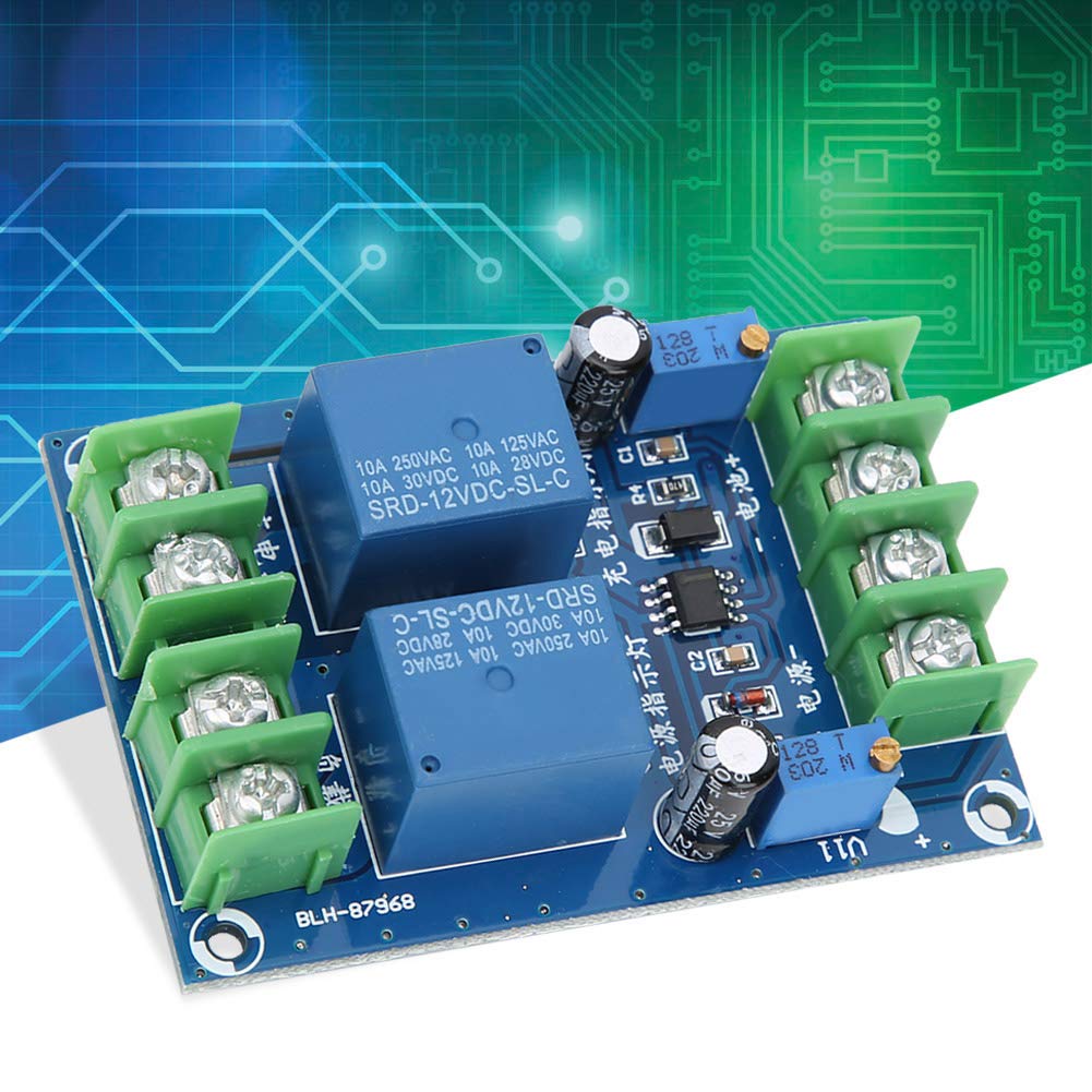 Carte de commande de charge alimentée par batterie commutation automatique, panne d'urgence, 10A, 12V