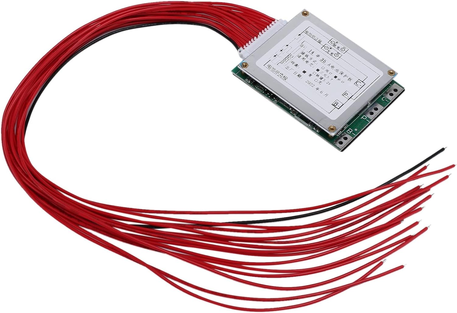 bms 14s 35A carte de protection de batterie de Li-ion avec Protection Equilibrage