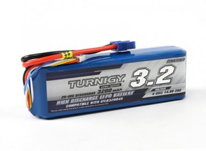 Batterie LIPO Turnigy 3200mAh 4S 20C LiPoly pack w / EC3 (E-flite Compatible EFLB32004S)