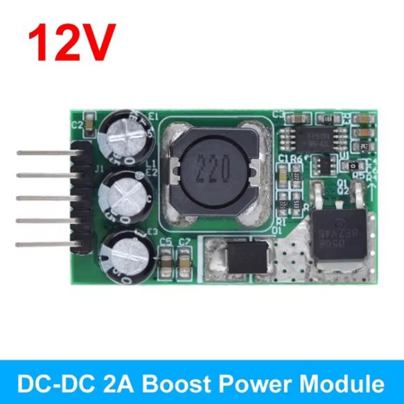 Module ALIMENTATION élévateur boost DC-DC 2,7 V-15 V  TO  12 V 2 A