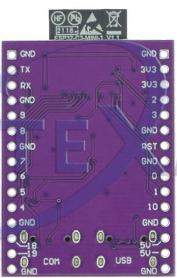 carte de développement ESP32 ESP32-C3 Dual USB