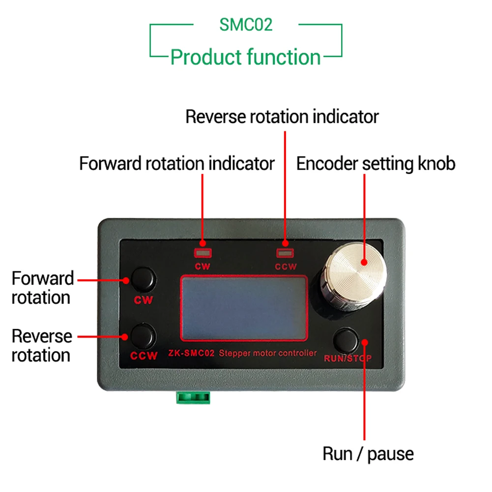 controleur de moteur pas à pas  SMC02 DC 5-30V 4A