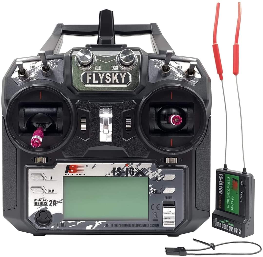 Radio commande RC FLYSKY FS-i6X 10CH 2.4GHz