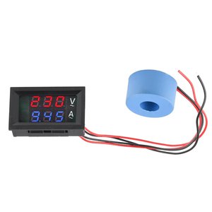 Voltmètre numérique AC 50-500V, 100a, + ampèremètre.