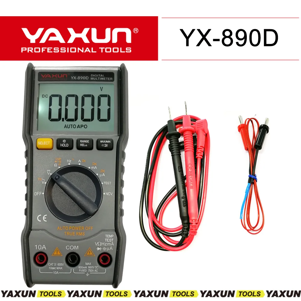 multimetre numirique yaxun yx-890D