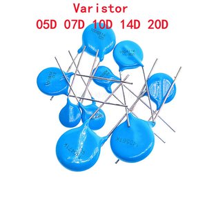 Varistances or varistors  05D 07D 10D 14D 20D