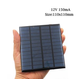 cellule solaire pollycristalline 12v 1.8w