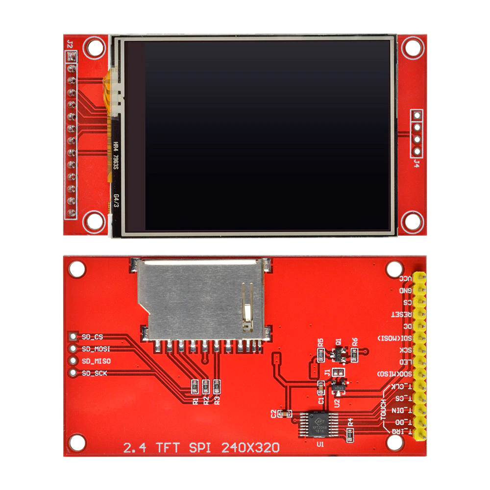 LCD TFT couleur 2.4 pouces tactile