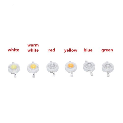 led 3 w blanc /blanc chaud /rouge /  ultraviolet /  orange / vert /  Bleu