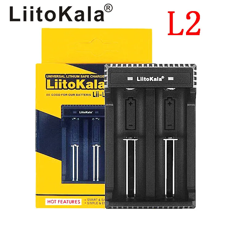 Chargeur de batterie au lithium-ion 18650 Liitokala Lii-L2