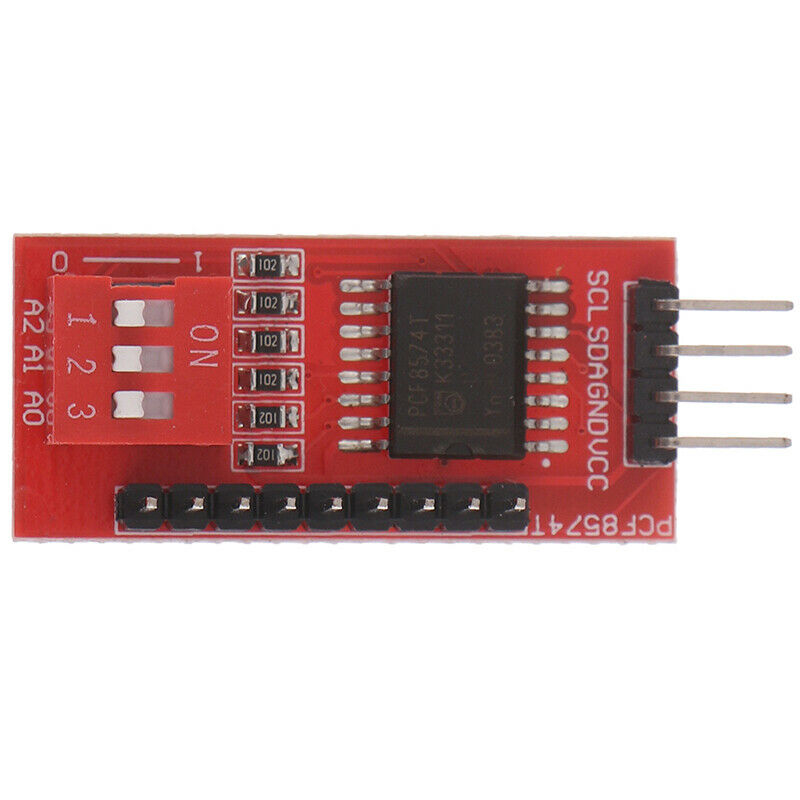 module gpio Multiplexeur pcf8574t i2c 8 bits pcf8574 red
