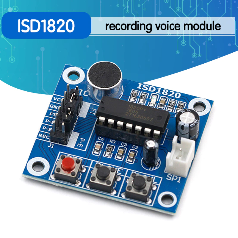 Module d’enregistrement vocal ISD1820