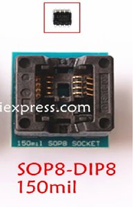 Adaptateur Socket SOP8 vers DIP8 150MIL
