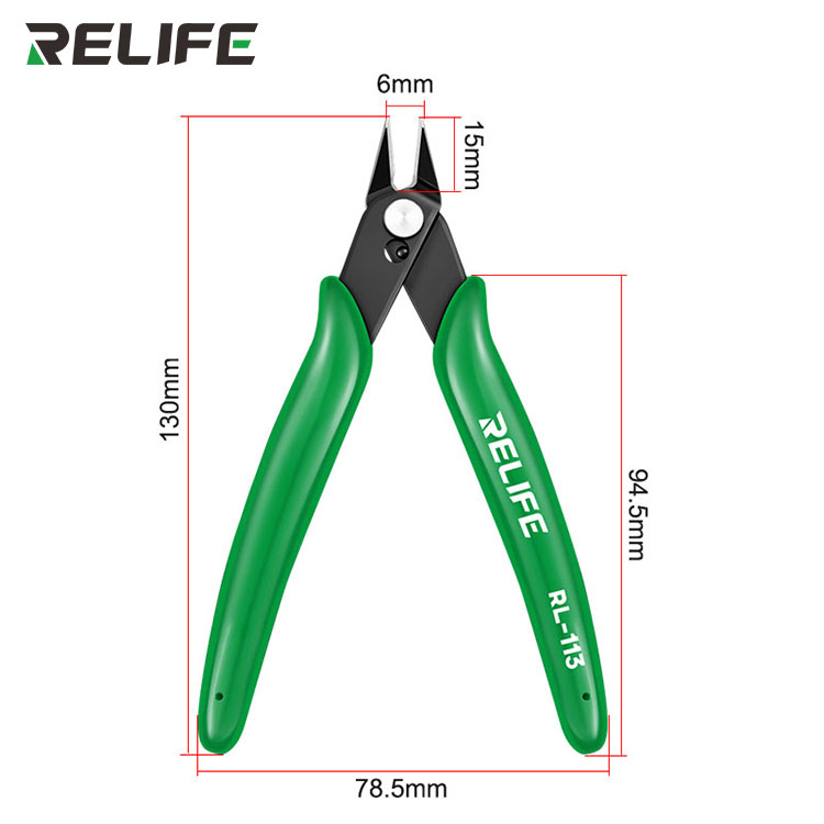 Pince diagonale de précision RELIFE RL-113