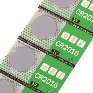 Pile bouton électronique au lithium CR2016